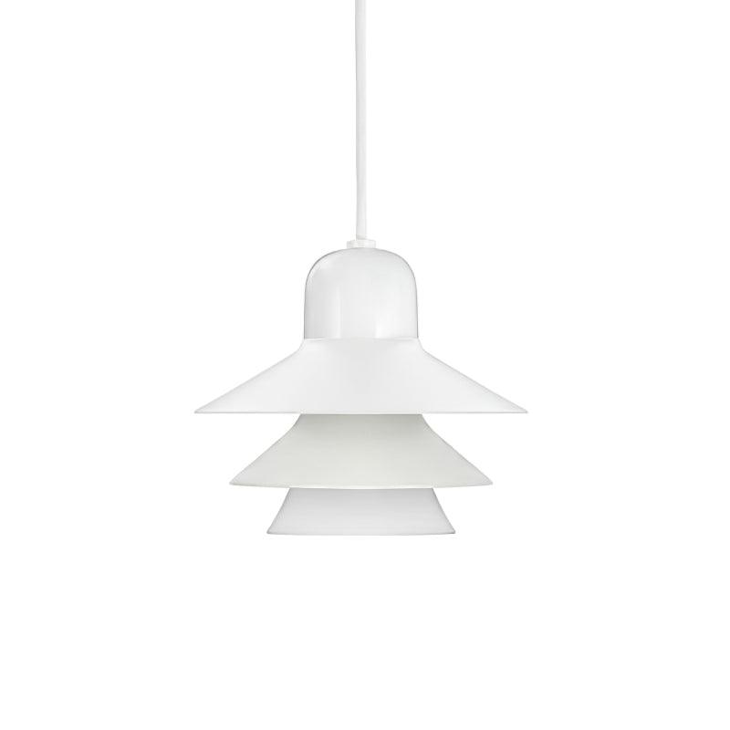 Ikono Pendant lamp ∅ 11.8″ x H 59.1″ / Dia 30cm x H 150cm / White Pendant light
