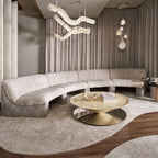 Streamlined Alabaster Pendant Lamp