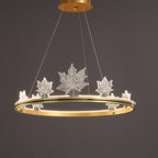 Ion Leaf Chandelier Chandelier