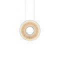 Iris Pendant Lamp Vertical ∅ 15.7″ x H 15.7″ / Dia 40cm x H 40cm / White / Dual Color Temperature Pendant light