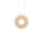 Iris Pendant Lamp Vertical ∅ 15.7″ x H 15.7″ / Dia 40cm x H 40cm / White / Dual Color Temperature Pendant light