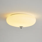 Ivory Ripple Ceiling Light