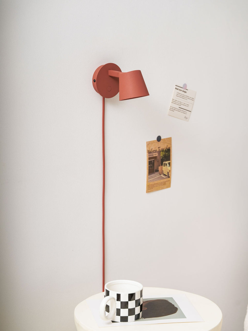 Tip Plug-In Wall Lamp