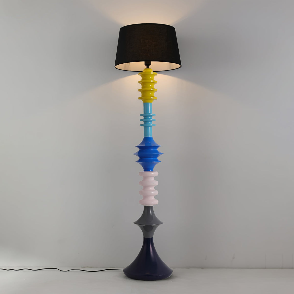 Jarvis Adjustable Floor Lamp ∅ 17.7″ x H 65.7″ / Dia 45cm x H 167cm / Multicolor / US Plug Floor lamp