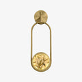 Jervis Wall Light ∅ 6.4″ x H 20″ / Dia 16.3cm x H 51cm / Brass / Warm Light Wall lamp