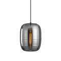 Joselina Glass Pendant Light ∅ 9.8″ x H 11.8″ / Dia 25cm x H 30cm / Smoke gray Pendant light