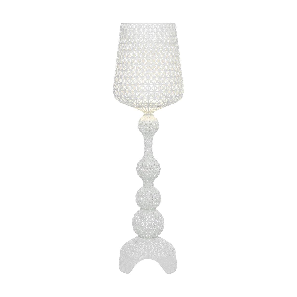 Kabuki Floor Lamp ∅ 19.7″ x H 65.3″ / Dia 50cm x H 166cm / White (Three-Color Changing Light) / US plug Floor lamp