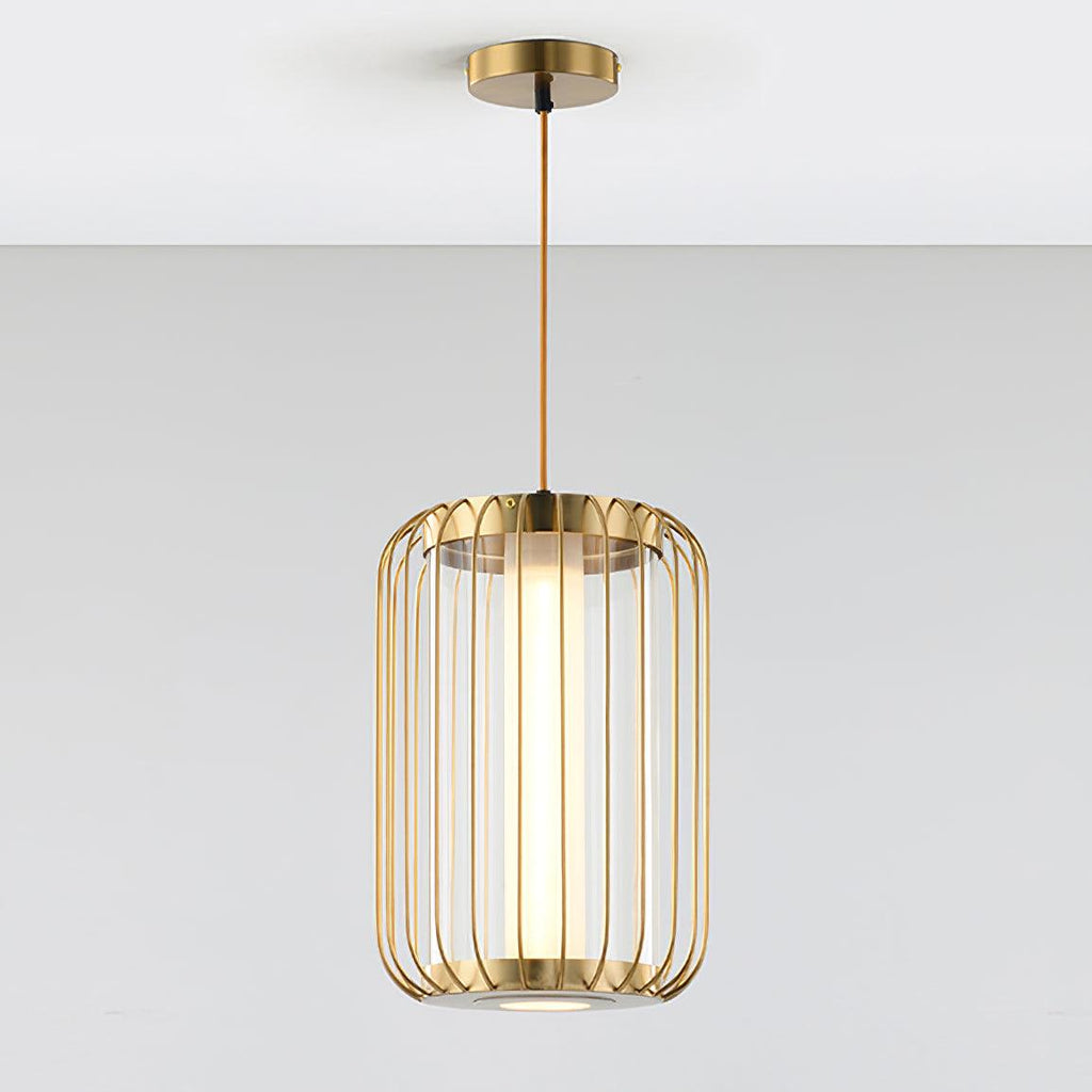 Kai 2 Pendant Light ∅ 7.9″ x H 13″ / Dia 20cm x H 33cm / Gold / Warm Light Pendant light