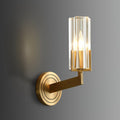 Kayla Brass Wall Lamp W 2.9″ x H 11.8″/ W 7.5cm x H 30cm / Brass & Clear Wall lamp