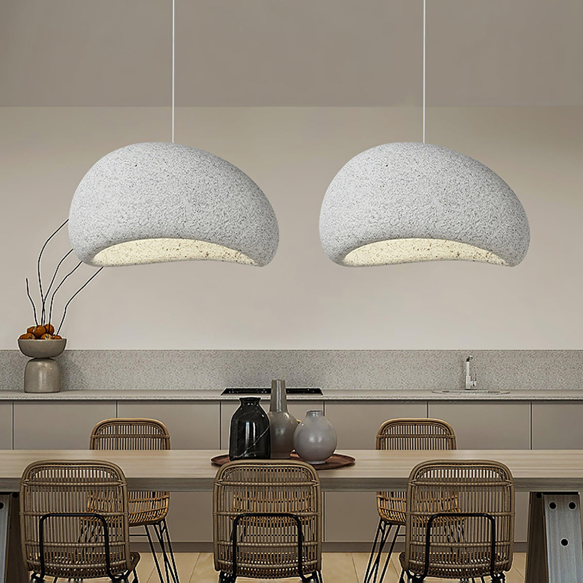 Khmara Halia Speckled Pendant Lamp Pendant light