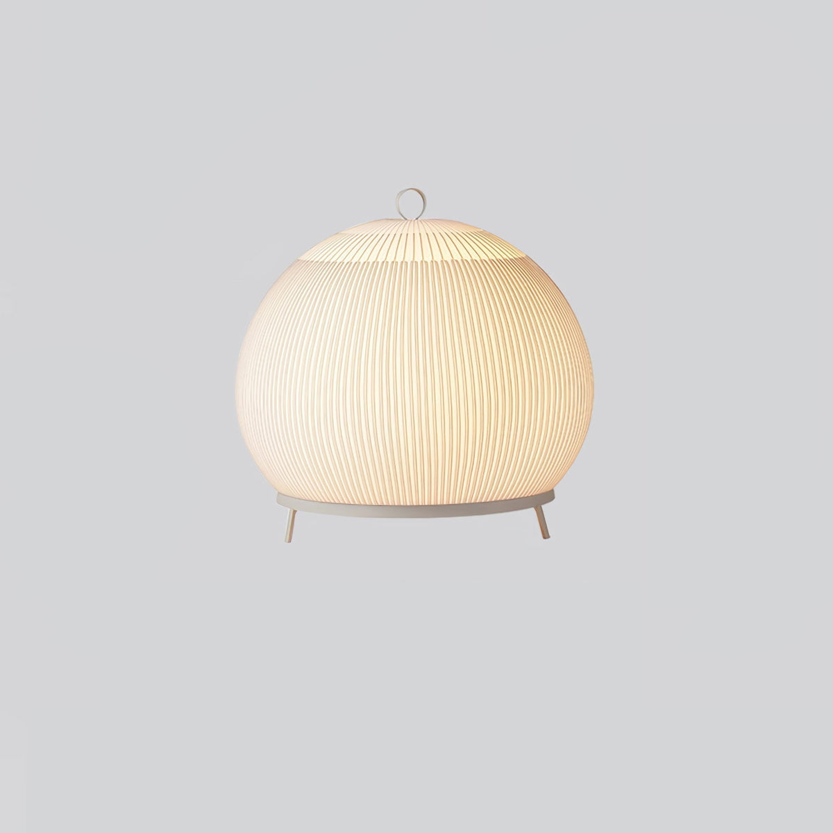 Lantern Knit Table Lamp ∅ 17.7″ x H 17.7″ / Dia 45cm x H 45cm / White & Three-Color Stepless Dimming / US Plug Table