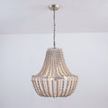 Koralky Chandelier Φ 19.7″ x H 20.3″ / Dia 50cm x H 51.5cm / Old White Chandelier
