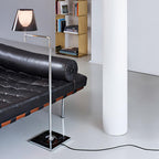 Chrome Prism Bending Floor Light Floor lamp
