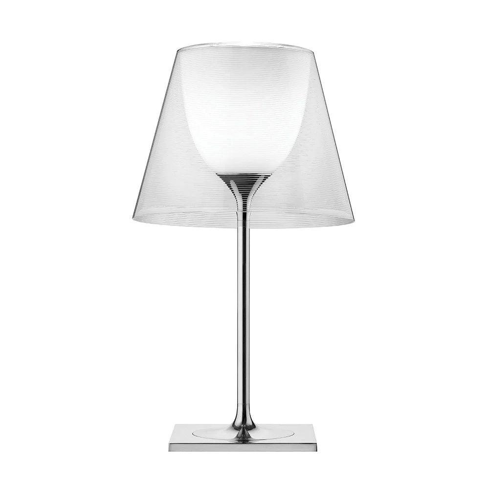 Chrome Prism Table Lamp ∅ 9.4″ x H 18.3″ / Dia 24cm x H 46.5cm / Clear / US Plug Table lamp