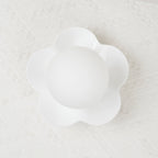 La fleur Wall Lamp ∅ 7.9″ x H 6.7″ / Dia 20cm x H 17cm / White / Single Wall lamp