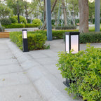 Lantern Column Outdoor Bollard Light