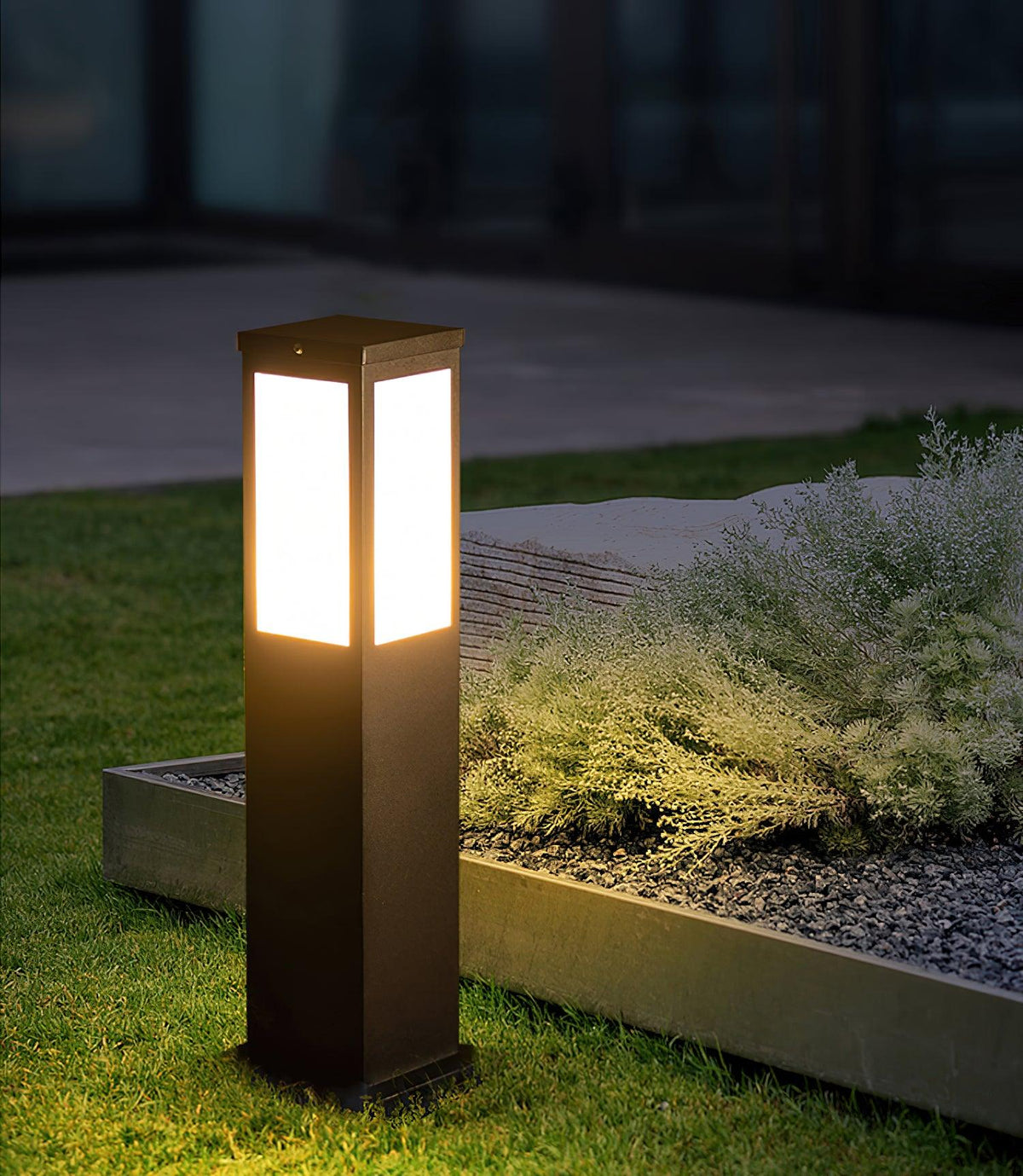 Lantern Column Outdoor Bollard Light