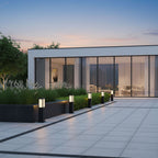 Lantern Column Solar Bollard Light