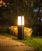 Lantern Column Solar Bollard Light