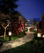 Lantern Column Solar Bollard Light
