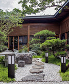 Lantern Column Solar Bollard Light