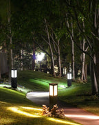 Lantern Column Solar Bollard Light