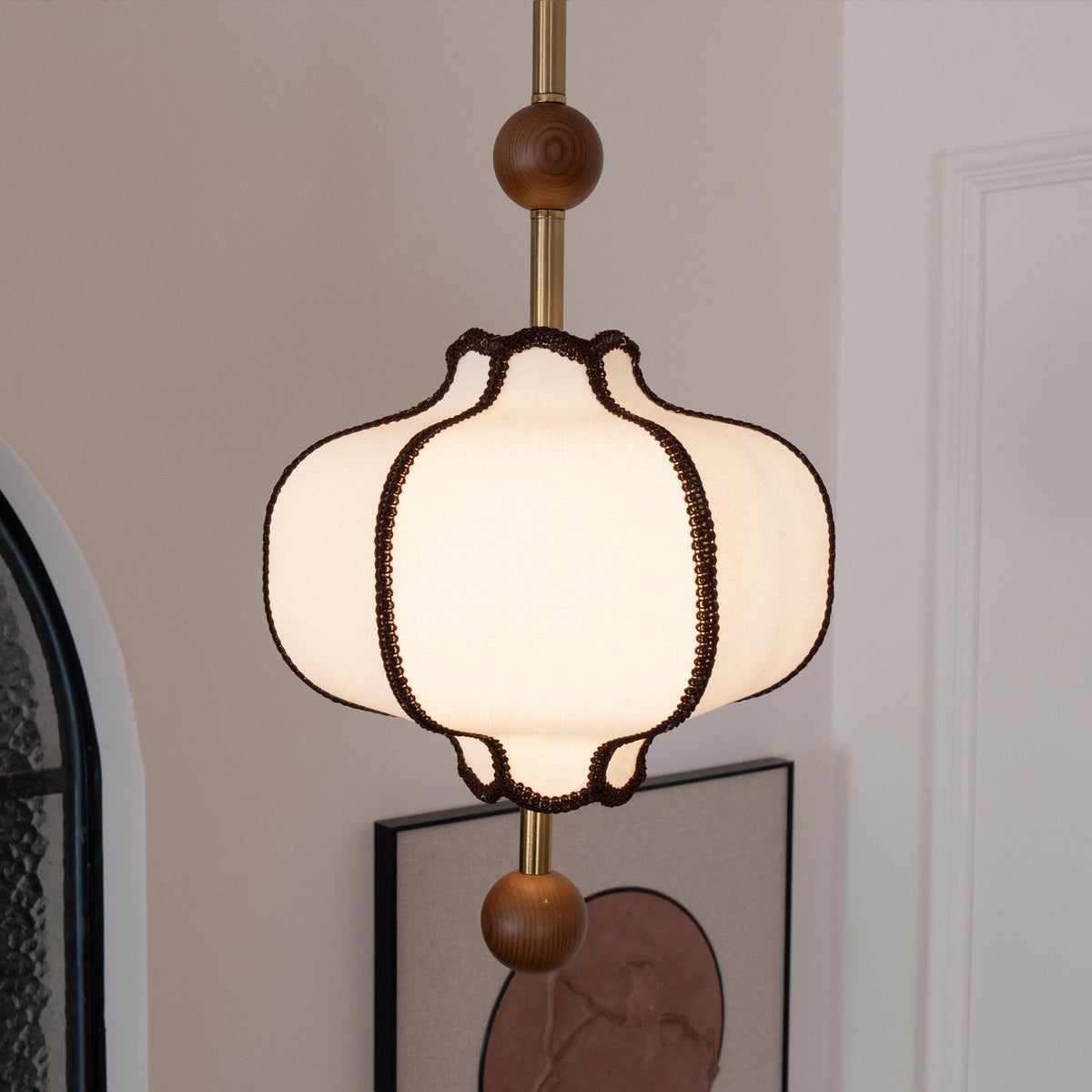 Lantern Fabric Pendant Light Pendant light