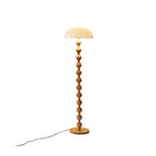Lanvin Floor Lamp ∅ 15.7″ x H 59″ / Dia 40cm x H 150cm / Wood color / US plug Floor lamp