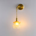 Laura Brass Wall Lamp ∅ 5.9″ x H 11.8″/ Dia 15cm x H 30cm / Brass Wall lamp