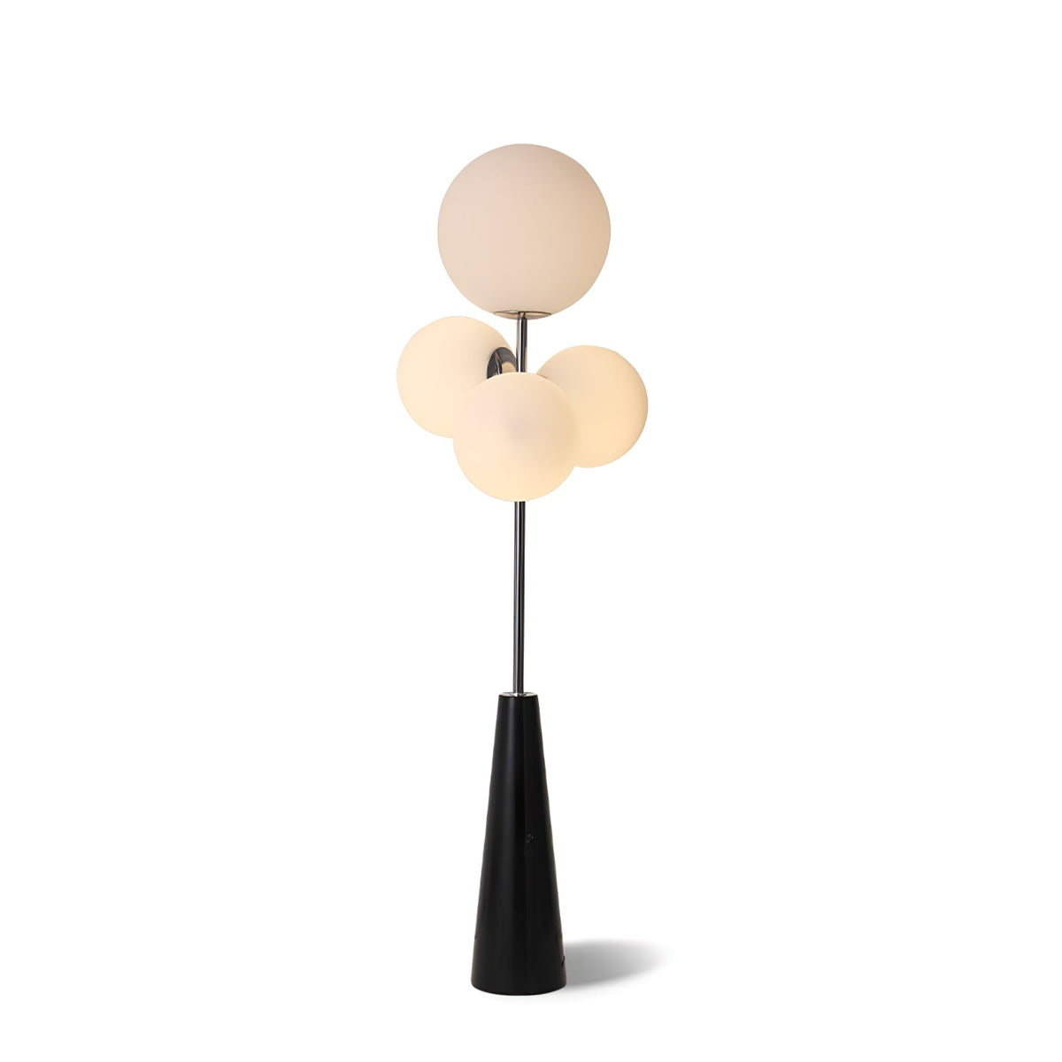 Lava Column Floor Lamp ∅ 22.8″ x H 68.9″ / Dia 58cm x H 175cm / White + Black / US plug Floor lamp