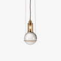 Le tre streghe Crystal Pendant Light ∅ 5.9″ x H 59″ / Dia 15cm x H 150cm / Gold Pendant light