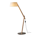 Lean Pivot Floor Lamp ∅ 18.9″ x H 65″ / Wood Color / US Plug Floor lamp