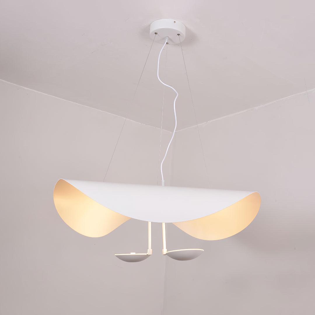 Giorgio Pendant Light ∅ 31.5″ x H 13.8″ / Dia 80cm x H 35cm / White / Warm Light Pendant light