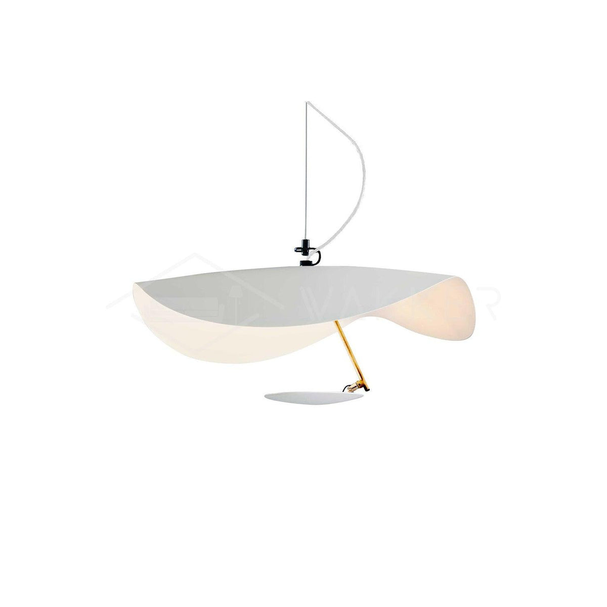 Giorgio Pendant Light ∅ 15.7″ x H 10.6″ / Dia 40cm x H 27cm / White / Warm Light Pendant light