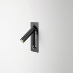 OmniLux Reading Lamp ∅ 2.8″ x H 6.7″ / Dia 7cm x H 17cm / Matt Black / Warm White Wall lamp