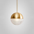 Lens Flair Pendant Lamp ? 7.9″ x H 7.9″ / Dia 20cm x H 20cm / Gold Pendant light