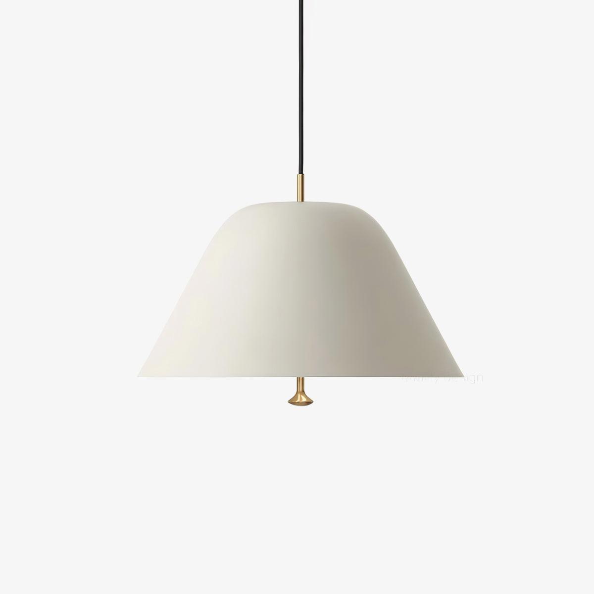 Minimalist Pendant Lamp ∅ 11″ x H 59.1″ / Dia 28cm x H 150cm / White Pendant light