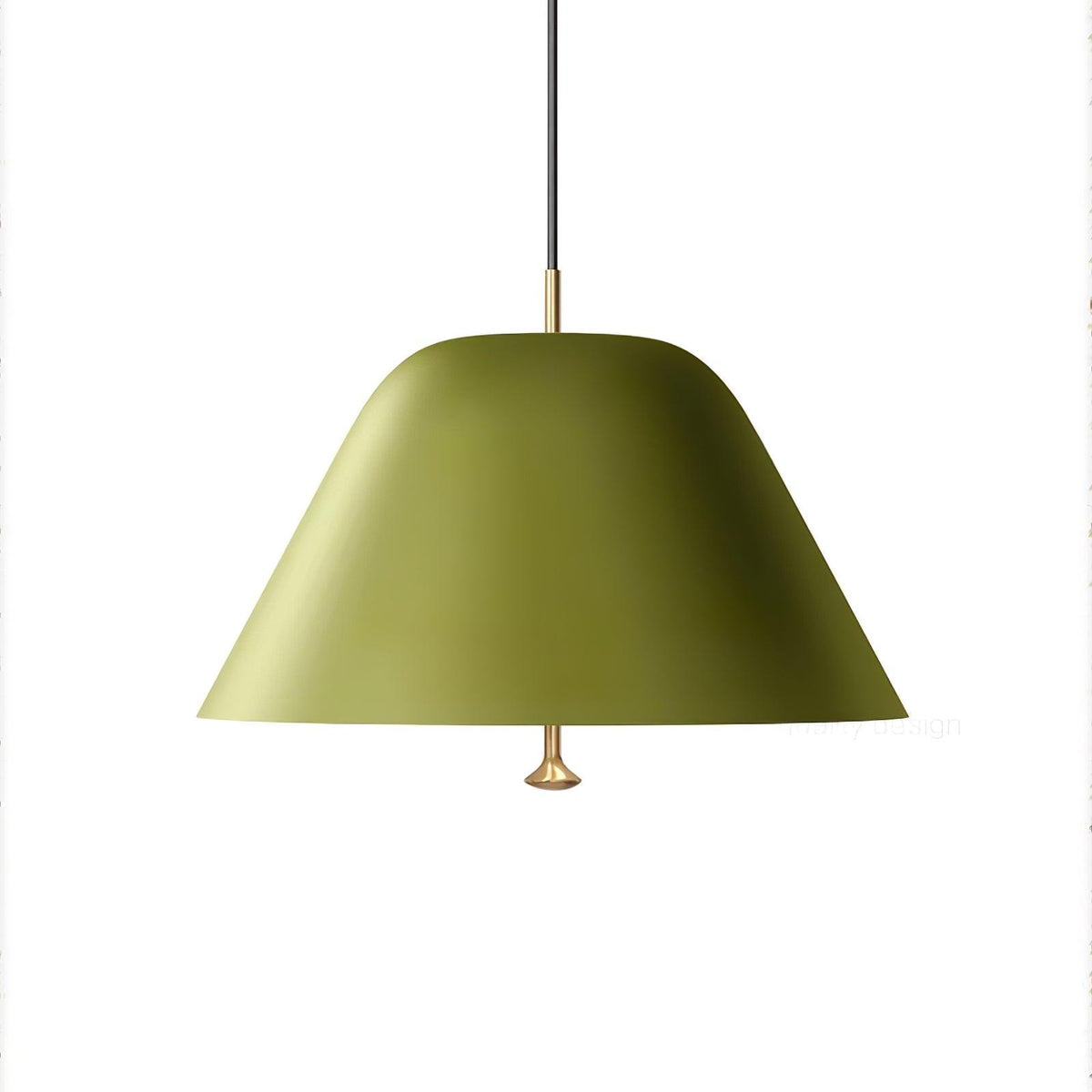 Minimalist Pendant Lamp ∅ 15.7″ x H 59.1″ / Dia 40cm x H 150cm / Green Pendant light