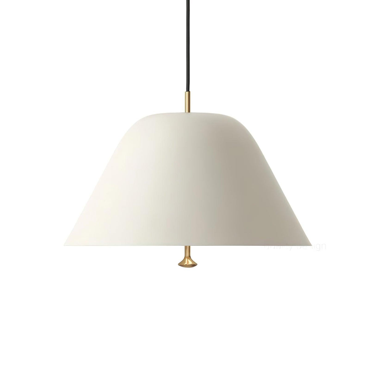 Minimalist Pendant Lamp ∅ 15.7″ x H 59.1″ / Dia 40cm x H 150cm / White Pendant light
