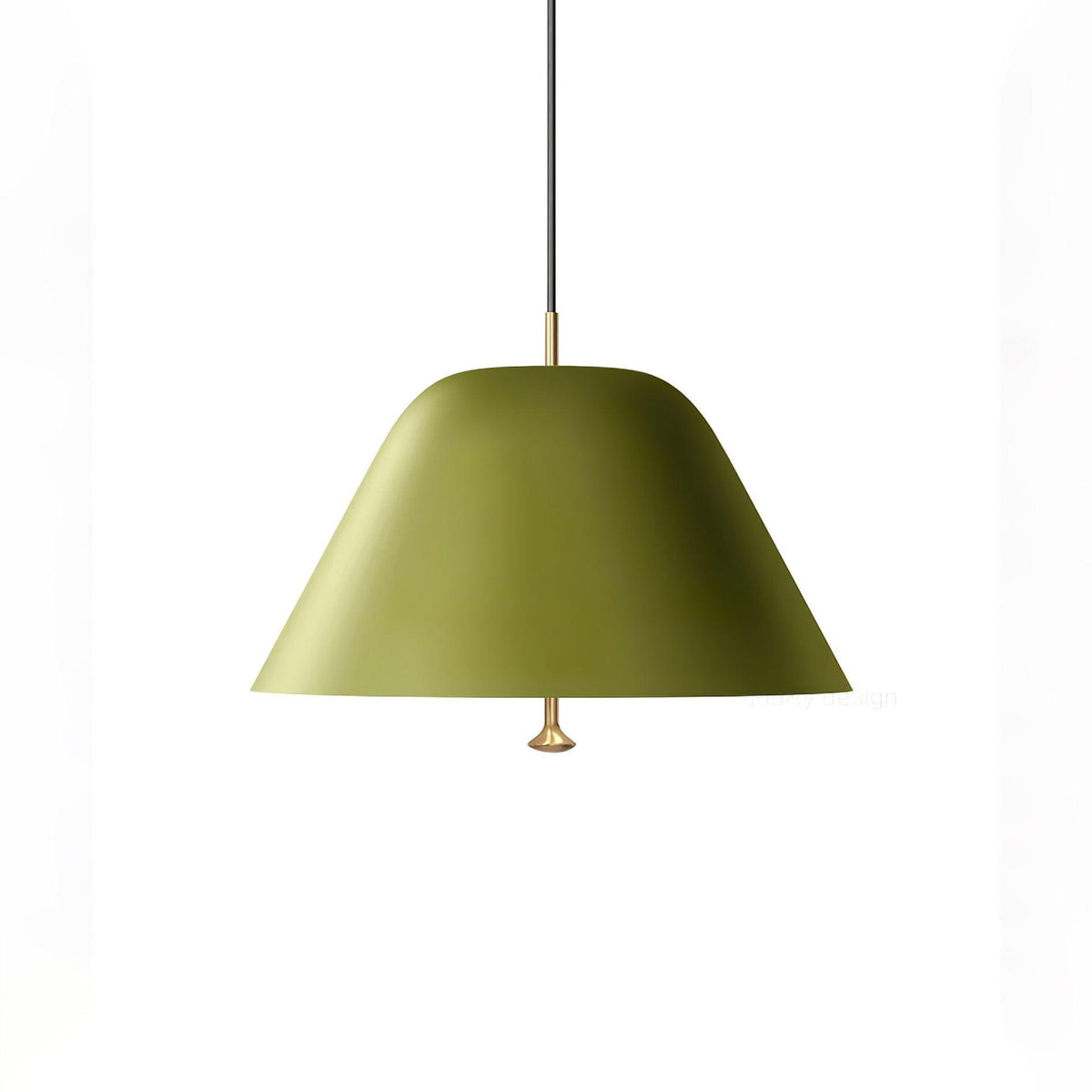Minimalist Pendant Lamp ∅ 11″ x H 59.1″ / Dia 28cm x H 150cm / Green Pendant light
