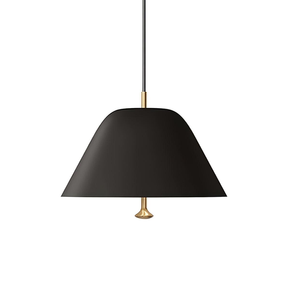 Minimalist Pendant Lamp ∅ 15.7″ x H 59.1″ / Dia 40cm x H 150cm / Black Pendant light