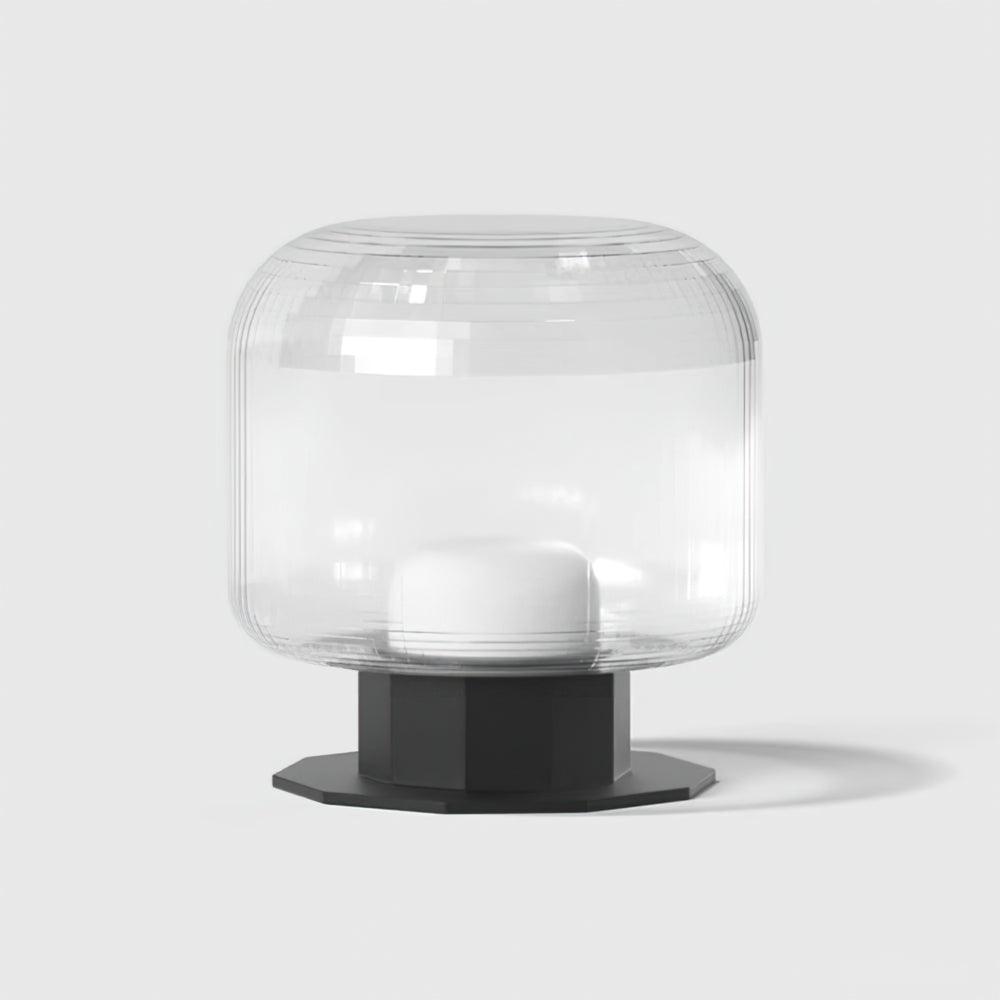 Lewis Outdoor Table Lamp Model A ∅ 9.8″ x H 9.8″ / Dia 25cm x H 25cm / Flash Gray / Warm Light Table lamp