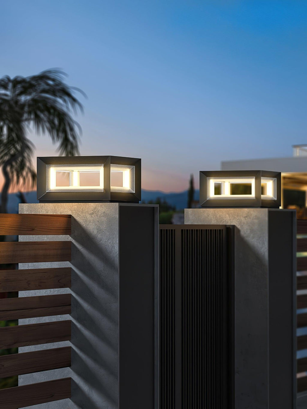 Light Cube Outdoor Post Light Table lamp
