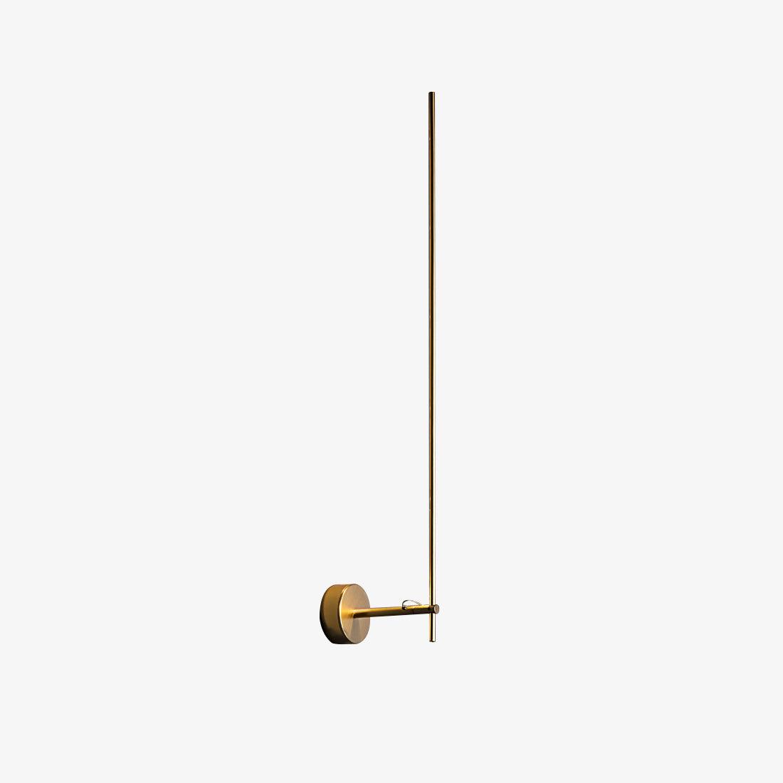 Light Stick V Sconce ? 4.7″ x H 31.9″ / Dia 12cm x H 81cm / Gold / Warm Light Wall lamp
