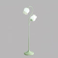 Lilium Floor Lamp ∅ 16.5″ x H 63″ / Dia 42cm x H 160cm / Green & White / US Plug Floor lamp