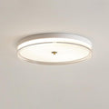 Lindby Ceiling Light ∅ 19.7″ x H 3.5″ / Dia 50cm x H 9cm / White / Three-color changing light Ceiling lamp