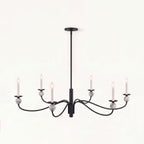 Linden Wave Arm Chandelier