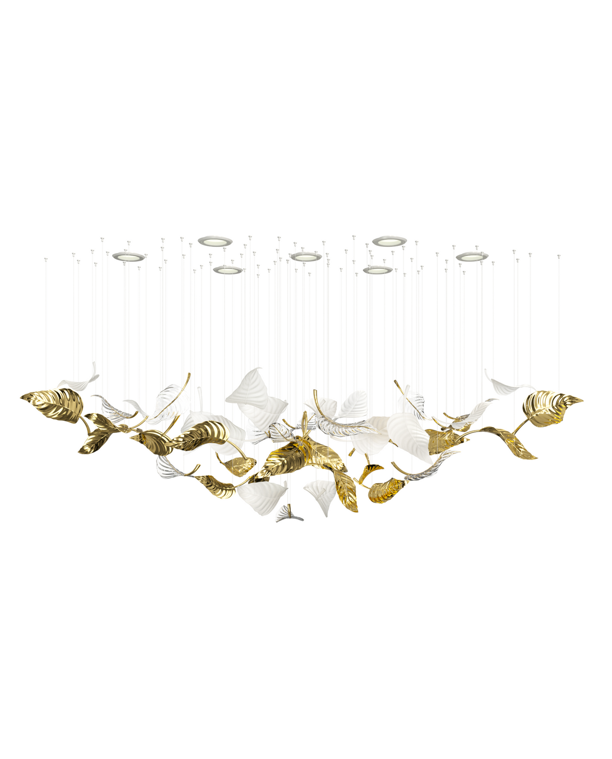 Linden Leaves Chandelier Chandelier