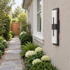 Linear Resin Outdoor Wall Light