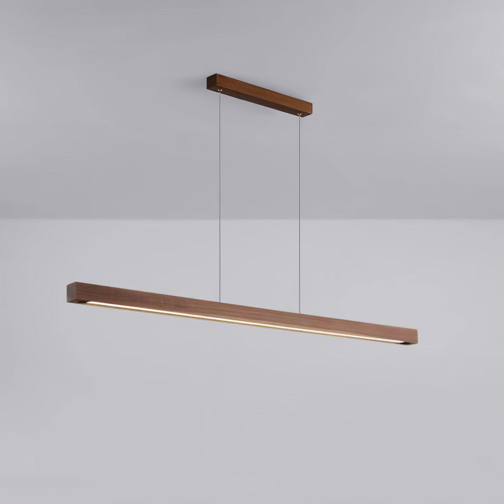 Linear Wooden Pendant Light Pendant light